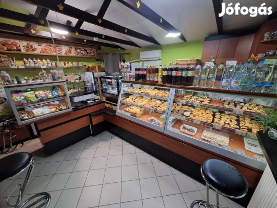 Eladó látványpékség pékség bérleti / üzemeltetési joga Gyöngyös