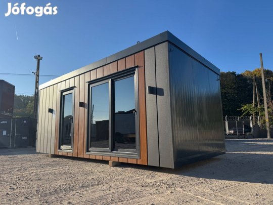 Eladó luxus ház mobilház konténer lakókonténer mobil ház 12cmszigetelt