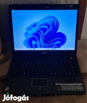 Eladó m.szürke Acer TM üzleti laptop | notebook - Win 11 , 15" méret