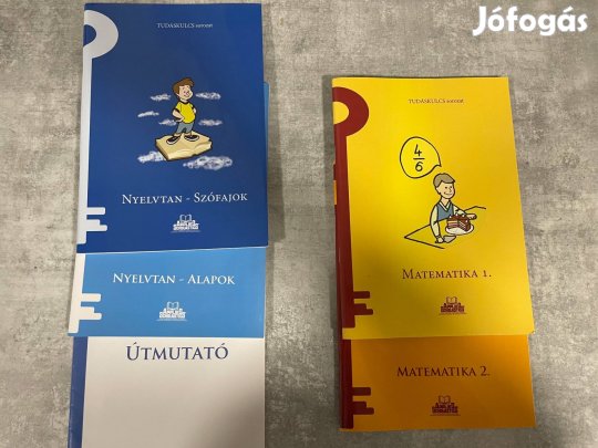 Eladó matek, magyar központi felvételire felkészítő füzetek