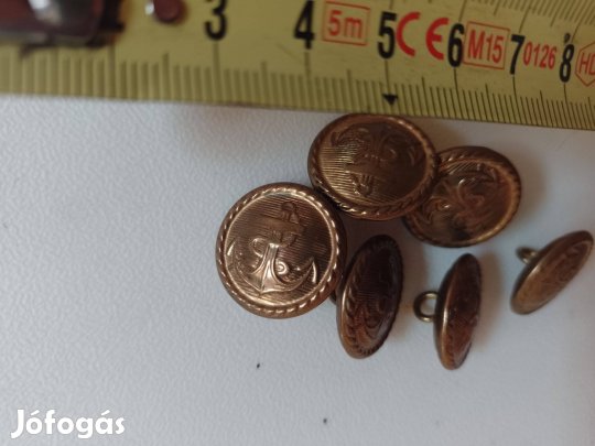 Eladó matroz kabátra réz gomb a képek alapján Zalaegerszegen