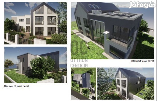 Eladó modern, háromlakásos családi ház Almáskertben  50% készültségi