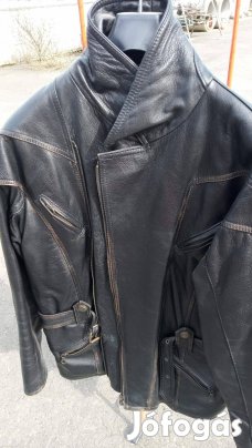 Eladó motoros bőrkabát, bőrdzseki
