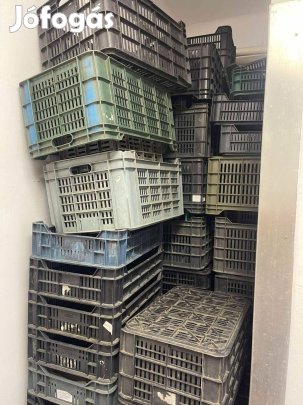 Eladó műanyag rekeszek