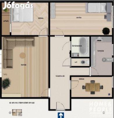 Eladó nagy lakás Szeged-Felsővároson!