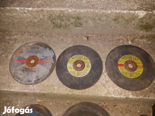Eladó nagyobb méretű flexkorongok és csiszoló korongok