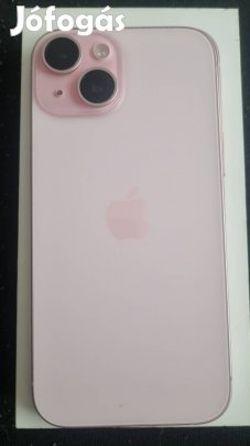 Eladó nagyon jó állapotú iphone 15, 128 GB