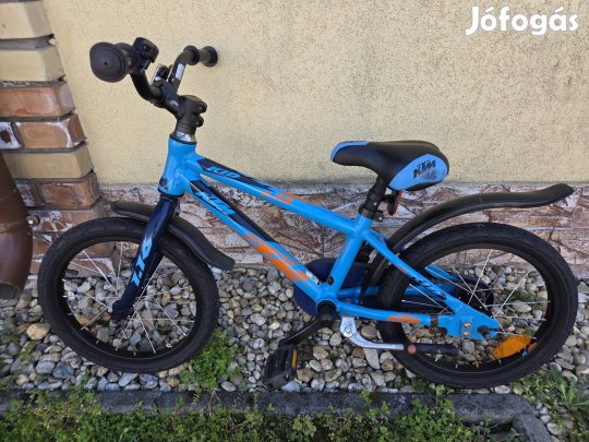 Eladó nagyon szép Ktm 16 os gyerek kerékpár! 