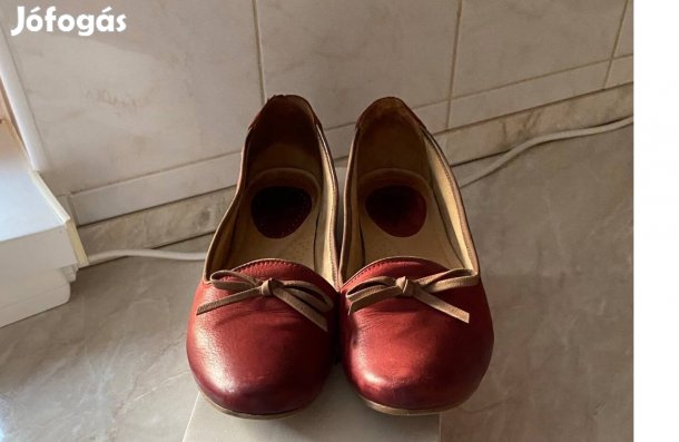 Eladó női balerina bőrcipő, 40