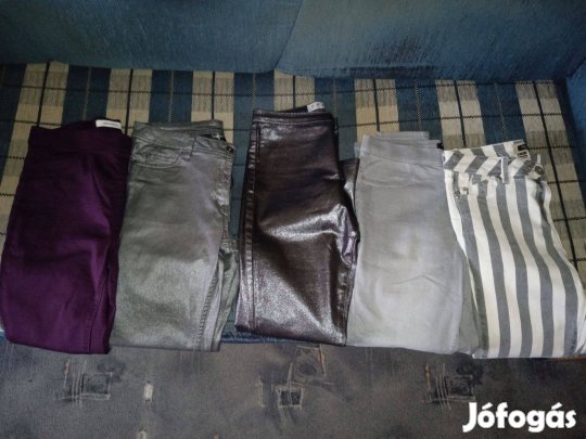 Eladó női nadrágok vegyesen 5 db