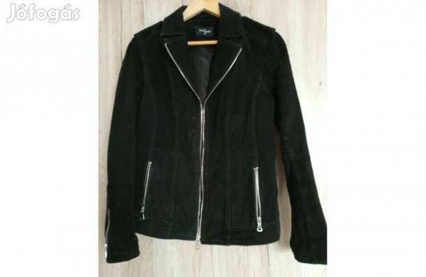 Eladó női velúr bőrkabát