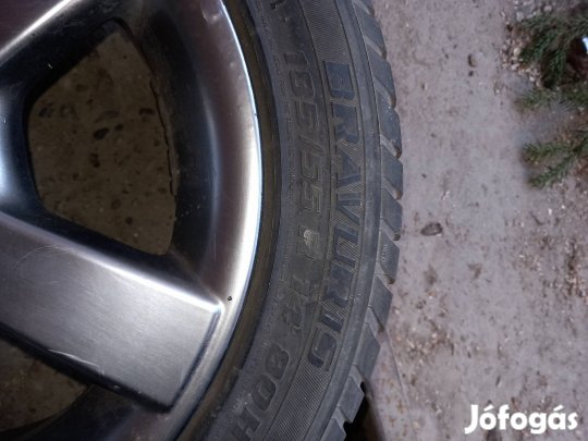 Eladó nyári gumi szett alumínium felnin 
