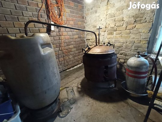 Eladó pálinkafőző berendezés