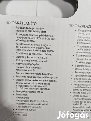 Eladó párátlanîtó