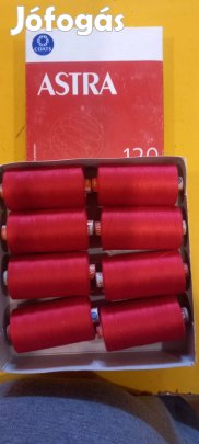 Eladó piros Astra cérna 10 doboz