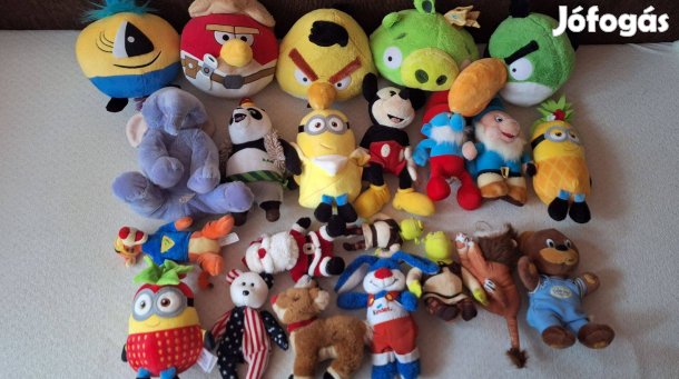 Eladó plüssök