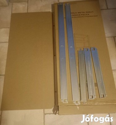 Eladó polc elemek fém tárolóhoz