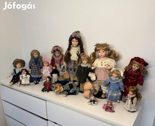 Eladó porcelán babák