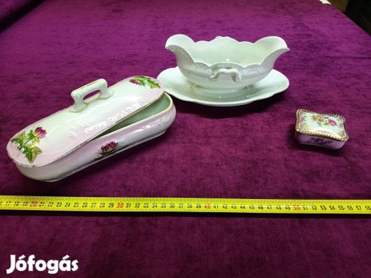 Eladó porcelánok (Zsolnai,Moschendorf )