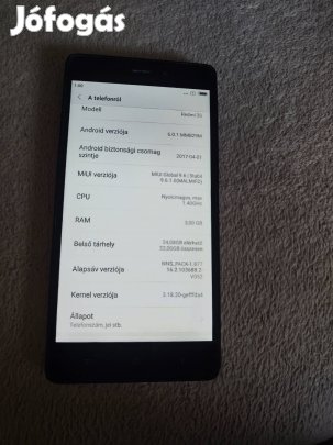 Eladó redmi 3s