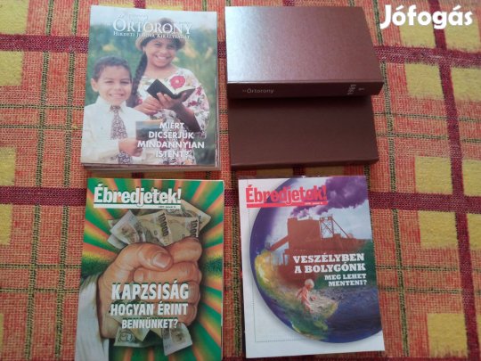 Eladó régi Őrtorony és Ébredjetek folyóiratok