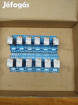 Eladó relék és reléfoglalatok