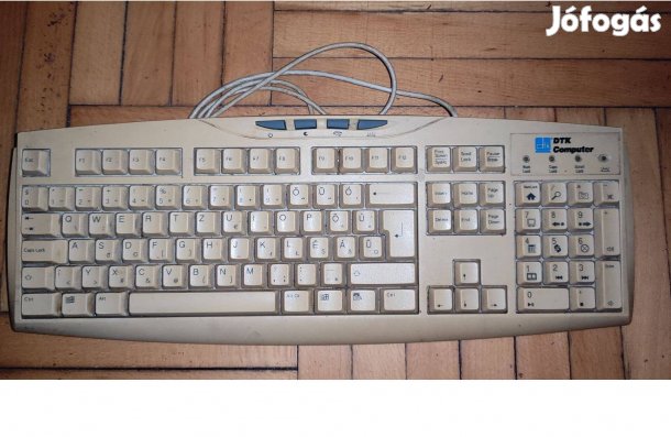 Eladó retró DTK komputer billentyűzet