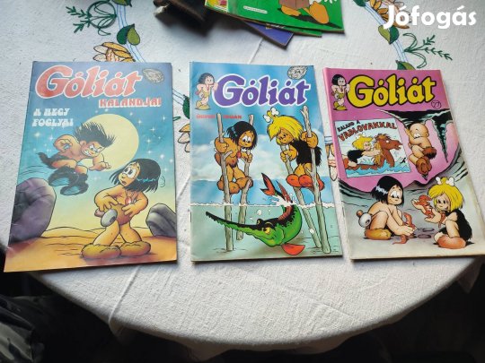 Eladó retró Goliát magazinok!
