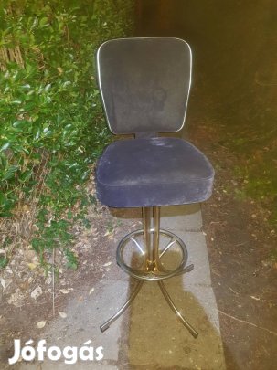Eladó retro bársony bárszék