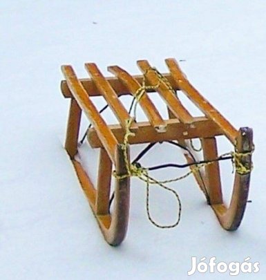 Eladó retro fa szánkó