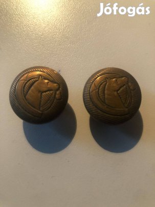 Eladó retro lófejes mandzsetta gomb