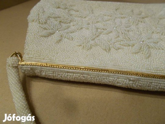 Eladó retró-vintage gyöngy varrott színházi táska