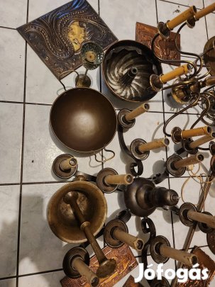 Eladó réz,bronz tárgyak 1-ben!