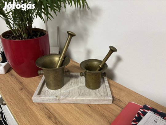 Eladó réz mozsarak, gyönyörű állapotban