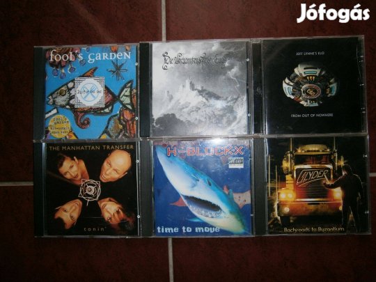 Elado rock cd lemezek