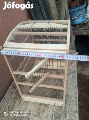 Eladó saját kezűleg készített madár kalitka