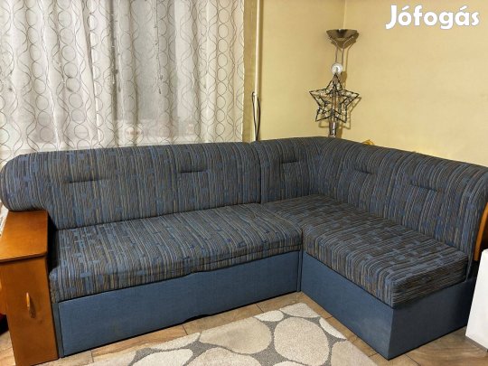 Eladó sarokkanapé, ágyazható