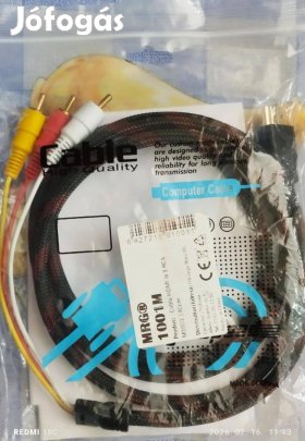 Eladó sosem használt HDMI-RCA kábel