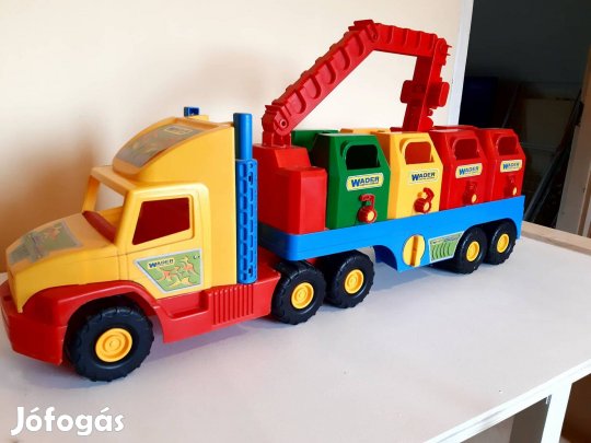 Eladó szelektíves kukásautó