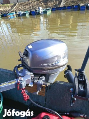 Eladó szeretett horgászcsónak + Yamaha 8 LE 4T motor