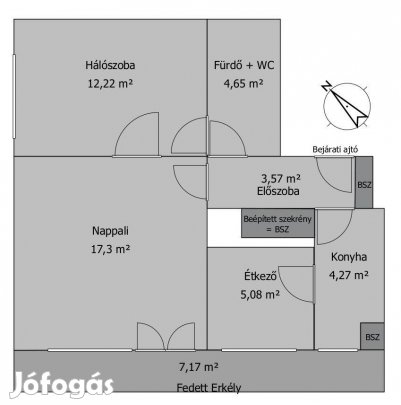 Eladó tégla lakás, Budapest XIV. Alsórákos, Vezér utca