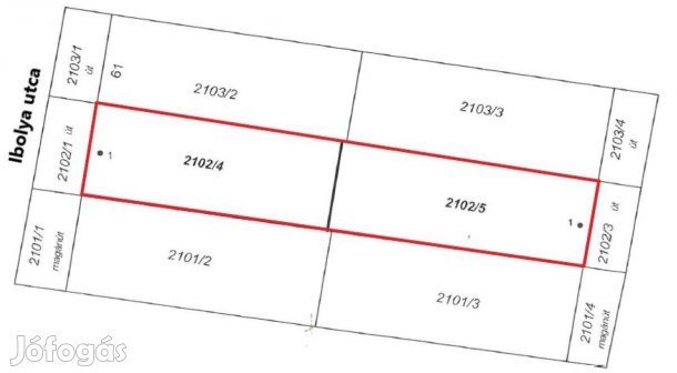 Eladó telek Hajdúsámsonban