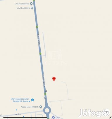 Eladó telek Kaposvár, Kaposfüredi út