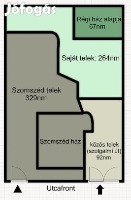 Eladó telek - Budapest IV. kerület, Újpest