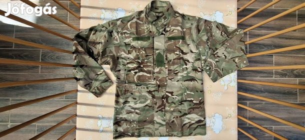 Eladó terepszínű brit katonai gyakorló egyenruha zubbonya