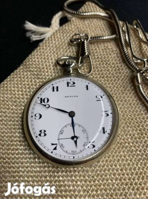 Eladó tökéletesen működő svájci Zenith zsebóra a 30-as évekből