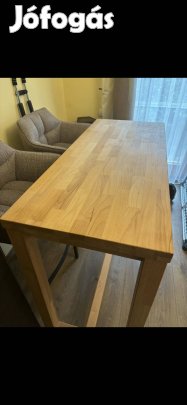 Eladó tömörfa bárasztal