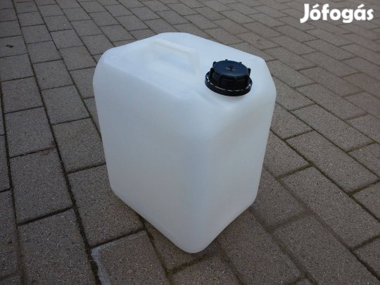Eladó új 10 literes műanyag kanna