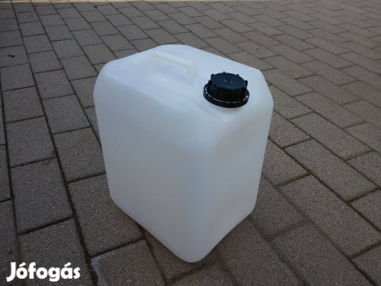 Eladó új 10 literes műanyag kanna