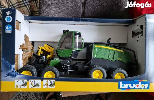 Eladó új Bruder John Deere fakitermelő